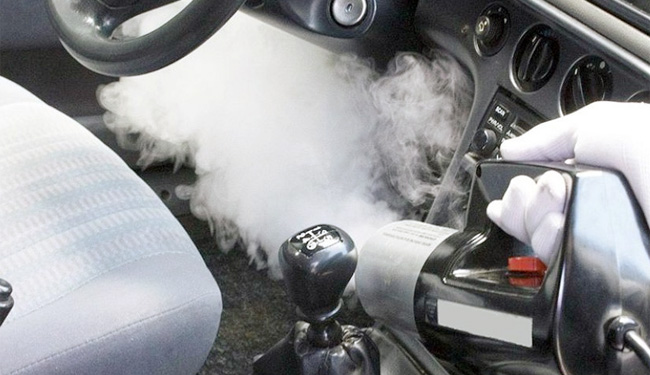 Удаление запаха сухой туман машины